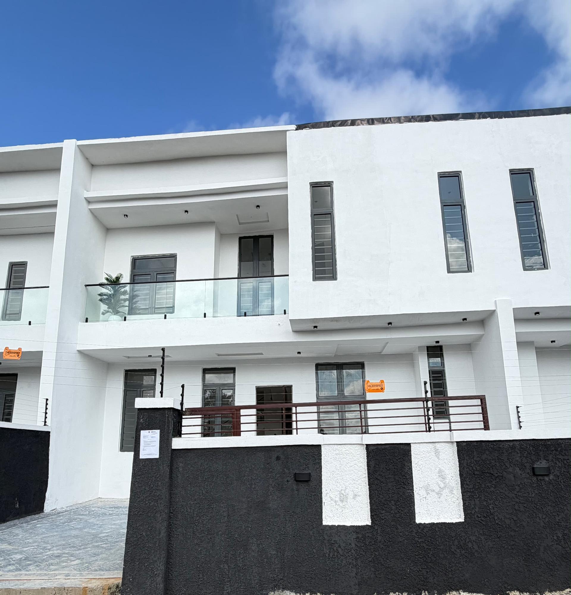 3-Bedroom Self-Compound Terrace Duplex for Sale in Sangotedo, Lagos - Property in Sangotedo